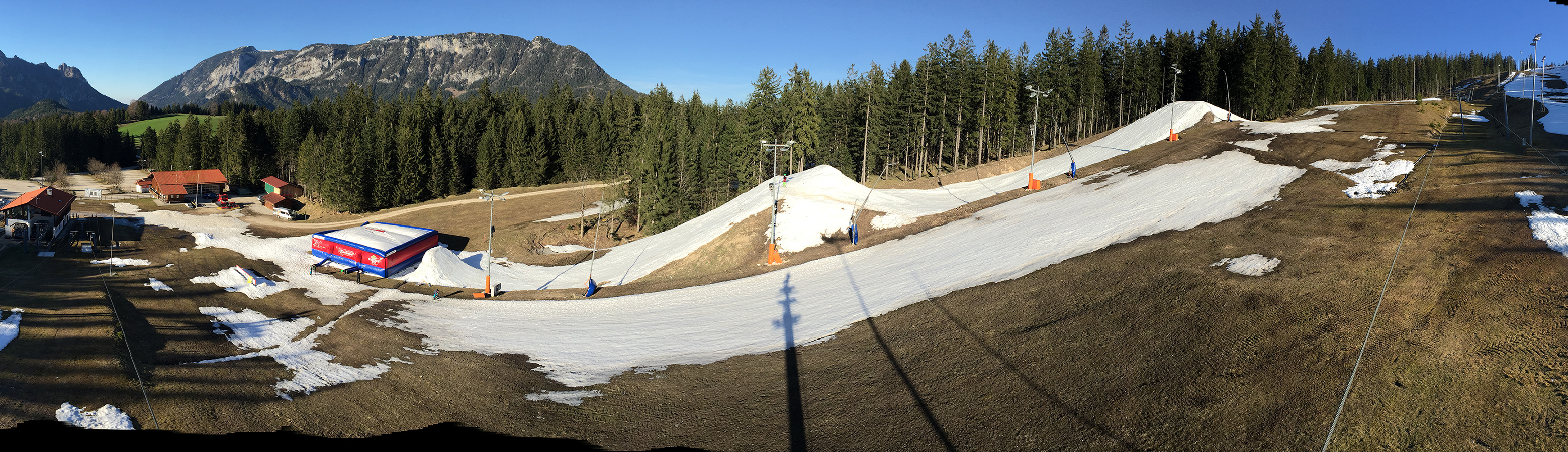 Neuer Snowpark am Götschen in Berchtesgaden