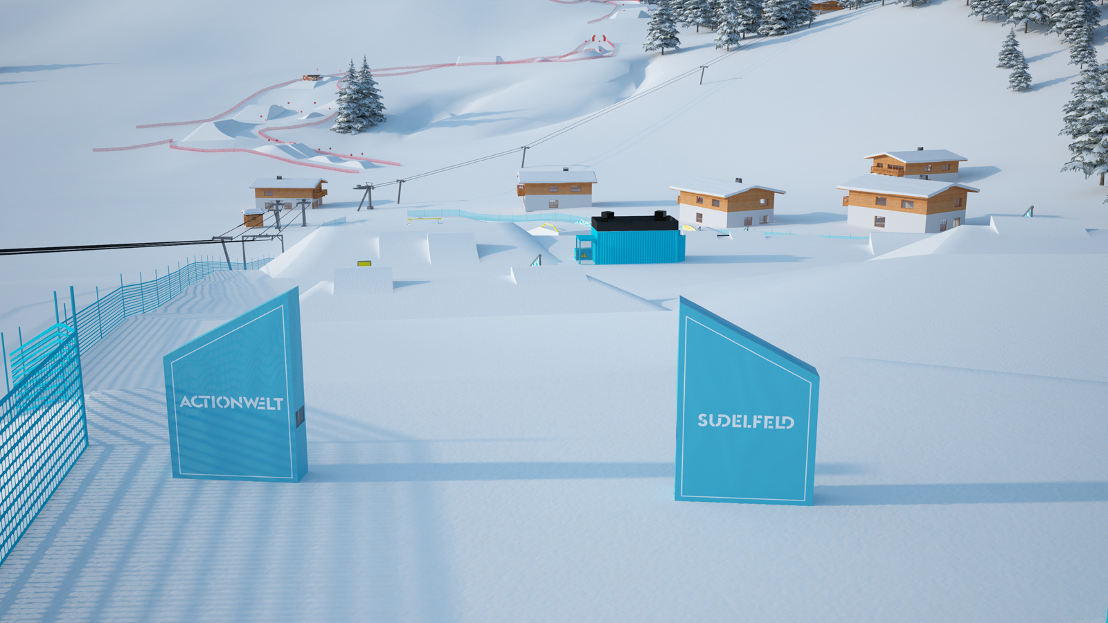 Neuer Snowpark im Skigebiet Sudelfeld