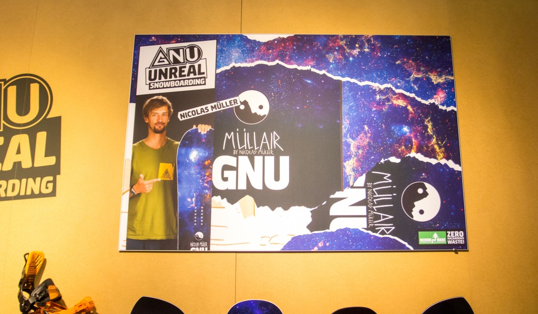 Nicolas Müller mit seinem neuen GNU Pro Model