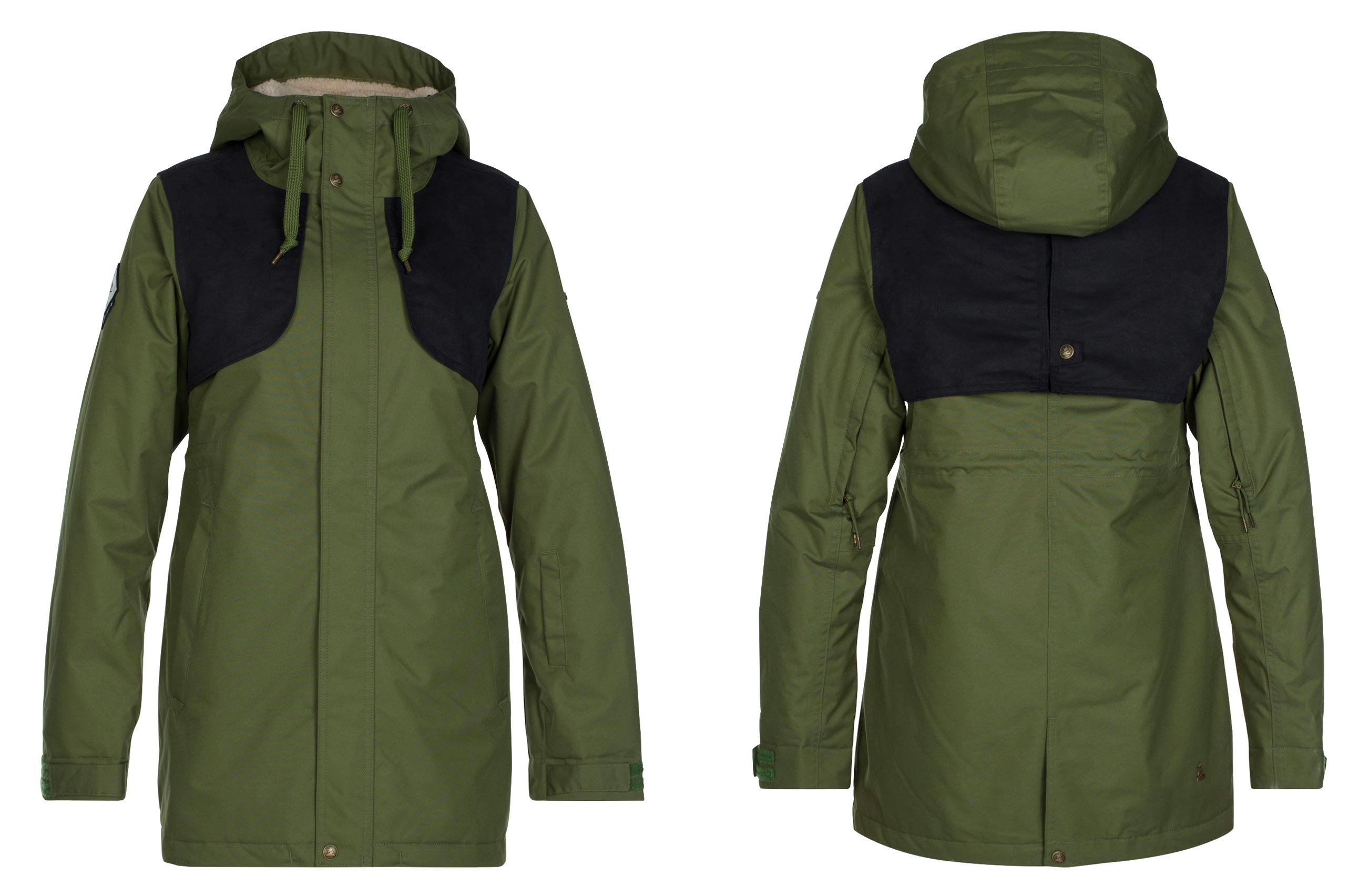 Zimtstern Mazonka Jacket für Damen - Farbe: Olive