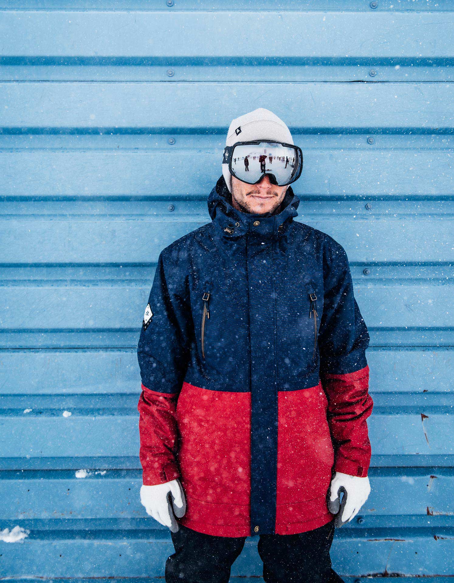 Zimtstern Leifz Snow Jacket für Männer  - Farbe: Navy
