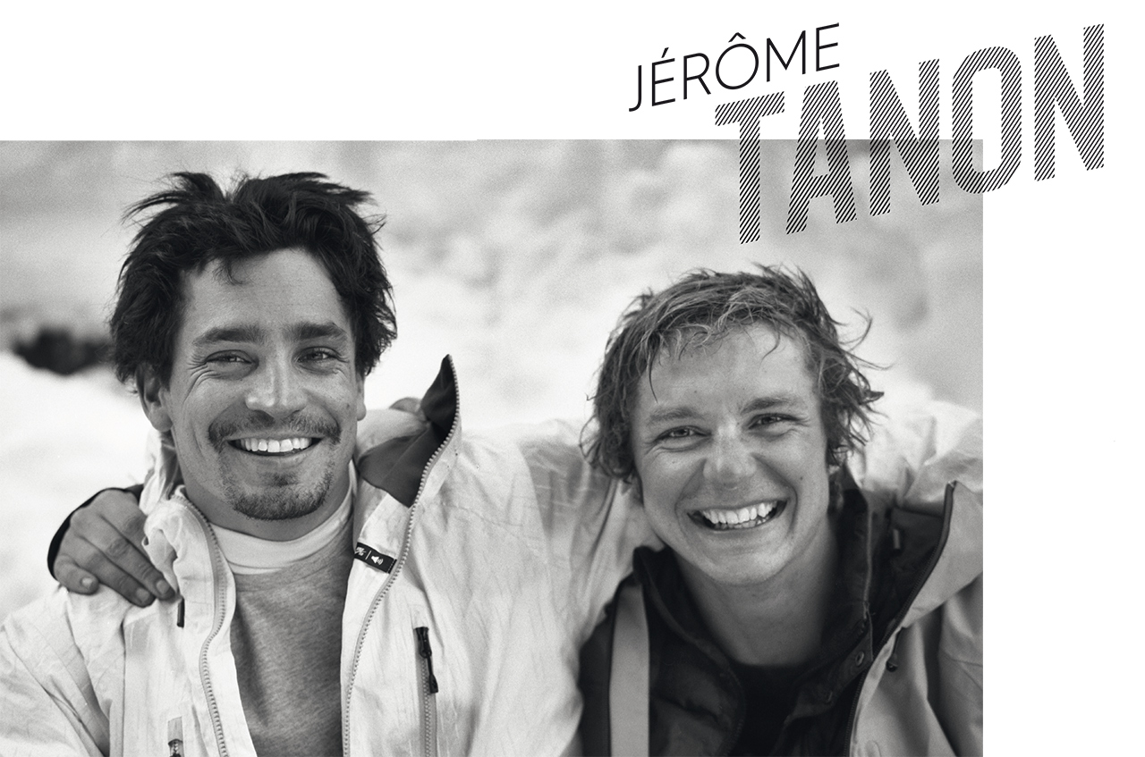 „Manuel Diaz und Jason Robinson lernten sich während derArbeit am neuen Absinthe-Film kennen. Beide fahren einen draufgängerischen und unglaublichen schnellen Style, der sie sofort zu Freunden werden ließ. Die Menschen, die du triffst und die Freundschaften, die daraus entstehen, sind zwei der wichtigsten Punkte, wenn man sich über die Snowboard-Kultur unterhält.“ | © Jérôme Tanon
