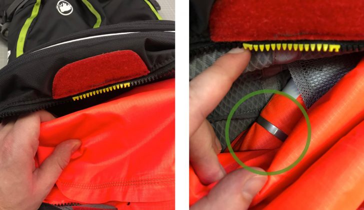 Mammut Removable Airbag System | © Mammut