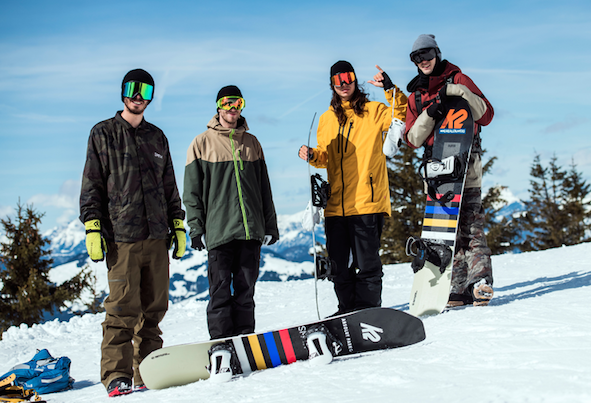 Ride und K2 Snowboards Hardwaretest Snowdome Bispingen