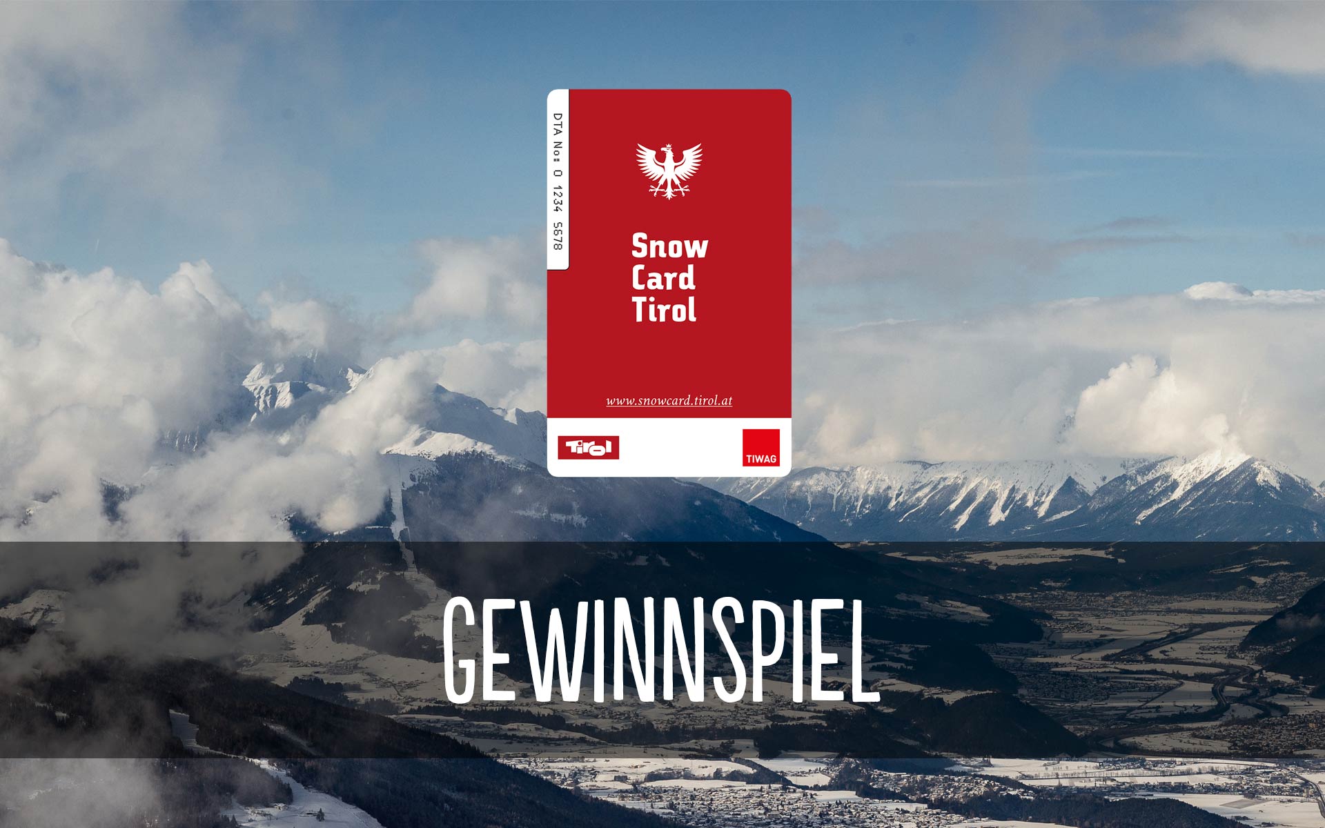 Snow Card Tirol Gewinnspiel für den Winter 2019/2020
