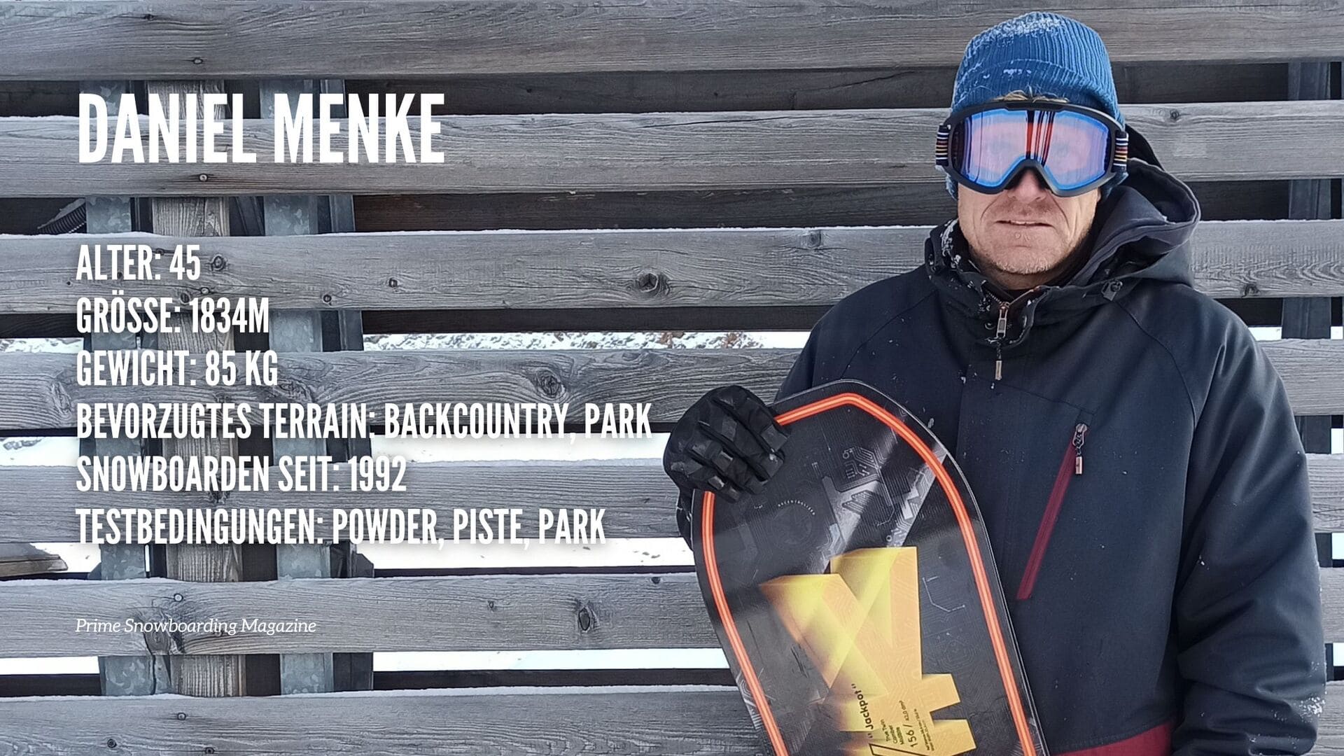 Daniel Menke Slash Happy Place 2023 Snowboard Test